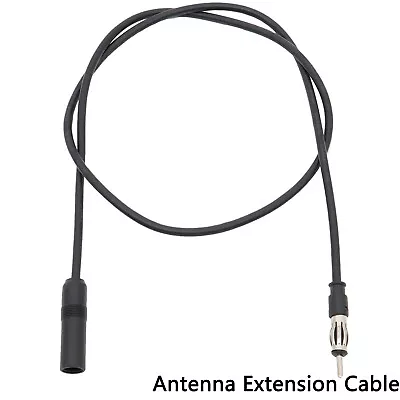 Car Radio Antenna Aerial Extension Coax Cable Lead 3' Ft Male To Female Connect. • $7.99