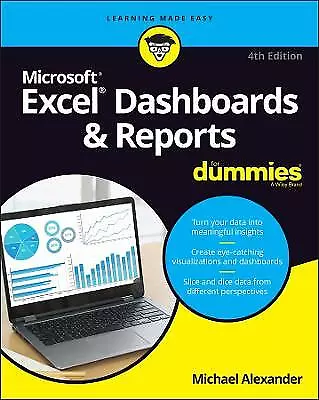 Excel Dashboards & Reports For Dummies - 9781119844396 • £23.08