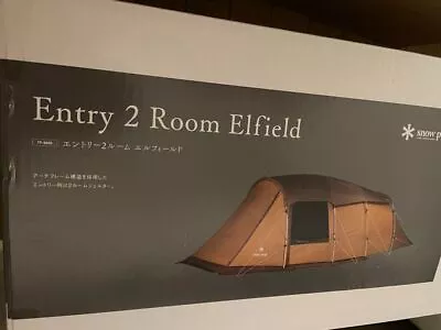 Snow Peak Tent Entry 2 Rooms Elfield TP-880R 2 Room 4 Persons Brand New • $1551.31