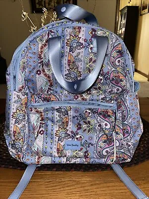 NWT VERA BRADLEY ReActive Campus Tote Pack Backpack In Provence Paisley • $79.99