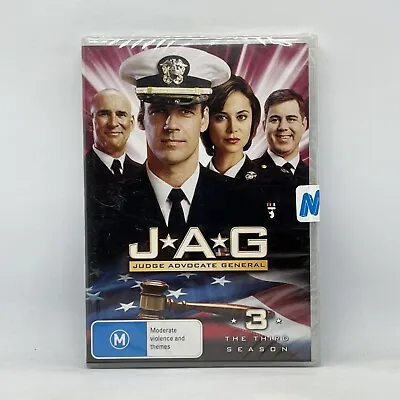 JAG Season 3 Three III DVD TV Series Show Free Post PAL R4 • £24.86