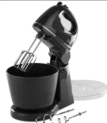 Hand & Stand Mixer Food Blender Whisk 2.5L Processor Machine 300W 2 In 1 • £20