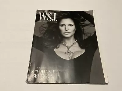 WSJ Magazine Wall Street Journal Spring 2023 Stephanie Seymour Women’s Fashion • $7.50