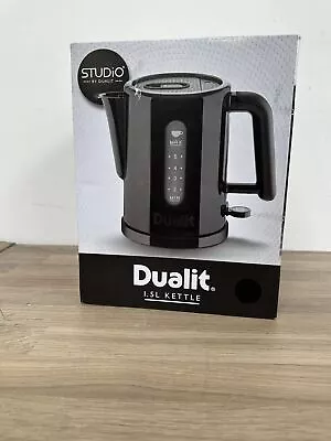 DUALIT 1.5 Litre Electric 360 Cordless Jug Kettle Rapid Fast Boil BPA Free 2400W • £59.99