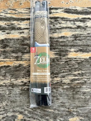 $79.99 • Buy The Legend Of Zelda: Tears Of The Kingdom Gold Wall Scroll LE 5000