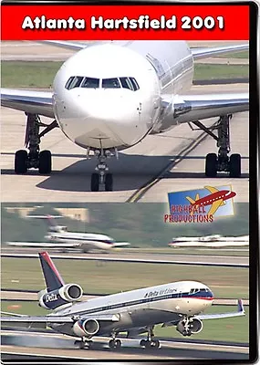 Atlanta Hartsfield International Airport 2001 DVD NEW Highball Planes MD80 L1011 • $22.95