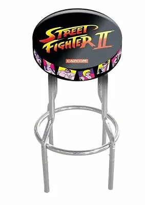 £139 • Buy 2x Arcade1Up Street Fighter Design Adjustable Gaming Stool