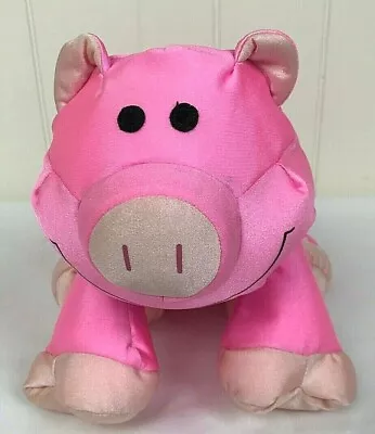 Moshi Microbead Pink Pig Stuffed Animal Plush Pillow Styrofoam Beads Mushy Pet • $24.95