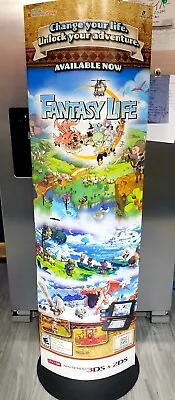 Nintendo Fantasy Life  Standee Promo Store Display Never Used!!  • $49.99