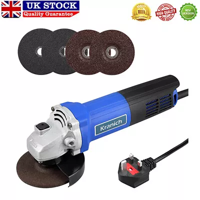 £29.99 • Buy 11000RPM Electric Angle Grinder Wood Metal Cutting Grinding Polishing Machine