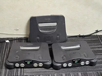 Nintendo 64 Japanese NTSC-J CONSOLE ONLY *Tested & Working* Japan Grey N64 • $65