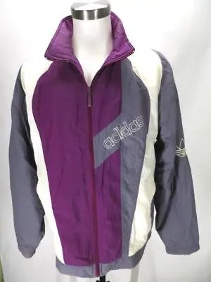 Vintage ADIDAS Color Block Track Suit Warm Up Jacket & Pants Great Color! M H20 • $39.20