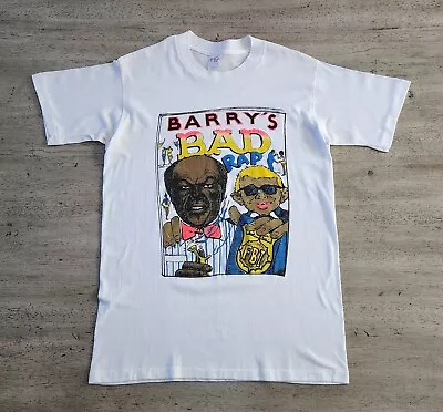 Vintage 90's MAD Magazine Barry's Bad Rap T-shirt M Single Stitch Comedy Raunchy • $169.99