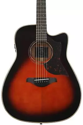 Yamaha A3M ARE Dreadnought Cutaway - Tobacco Brown Sunburst • $799.99