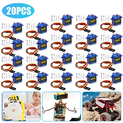 3/5/10/20PCS MG90S 9g Digital Micro Servo Motor Gear For RC Helicopter Car • $32.98