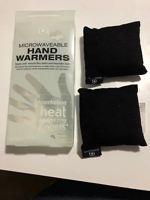 AROMA HOME MICROWAVEABLE HAND WARMERS Made With Natural Flax Seed And Lavender L • $12