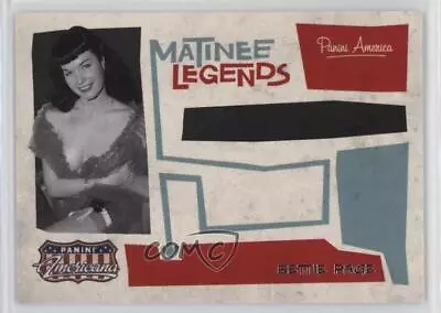 2011 Panini Americana Matinee Legends Bettie Page #2 0o5 • $5.08