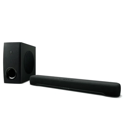 $395 • Buy Yamaha Compact Sound Bar & Wireless Subwoofer SR-C30A