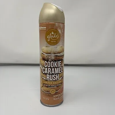 Glade Air Freshener Room Spray Limited Edition Cookie Caramel Rush 8 Oz • £10.12