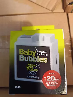 Marine B18 Baby Bubbles Portable Air Pump Aerator • $6.99