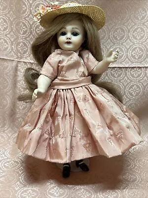 Large Beautiful 7 1/2” Artist All Bisque Mignonette Doll • $99.99