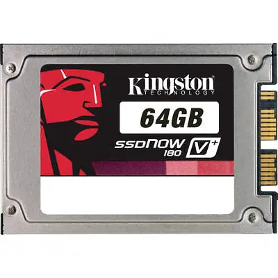 Kingston SSDNow V+180 64GB Micro SATA II 3GB/S 1.8-In SSD - VGC (SVP180S2/64G) • £299.99
