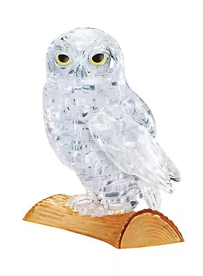 Beverly 3D Crystal Puzzle Owl Clear 42 Piece 50191 Japan Import • £35.90