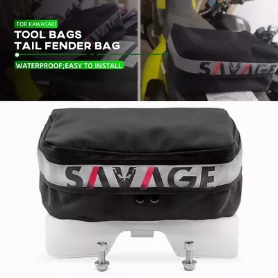 Rear Fender Storage Tool Bag For KAWASAKI KX65 KX85 KX100 KX125 KX 250/F KX 450F • $30.33