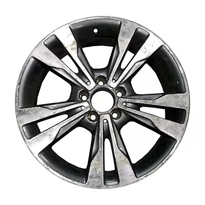 Used 18x7.5 Machined Medium Charcoal Metallic Wheel Fits 2017-2022 Mercedes C300 • $259.96