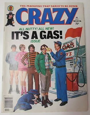 November 1979 #56 - Marvel Crazy Magazine - It's A Gas Issue! • $7.99