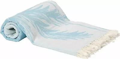 Beach Towel Hammam Towel%100 Turkish PolyCotton Prewashed Absorbent Quick Dry... • £7.99