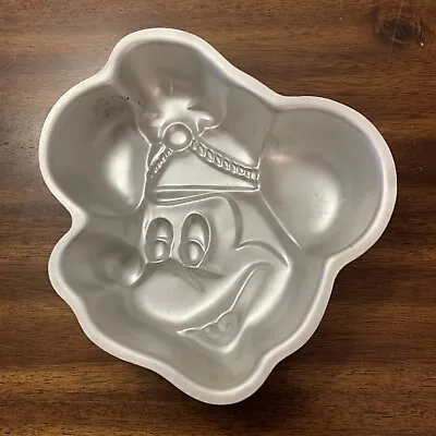 Band Leader Mickey Mouse Cake Pan 1976 Baking Walt Disney Vintage Wilton • $9.99