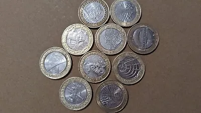£20 • Buy Two Pound Coin Job Lot Rare £2 X 10 £2 Pound Coins Incl. Shakespeare, WW1