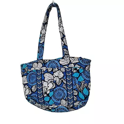 VERA BRADLEY Blue Bayou Mandy Shoulder Bag Paisley Print With Wallet • $20