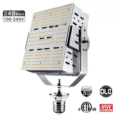 DLC 240Watt LED Retrofit Kits E39 Replace 1500W MH Parking Lot Pole Light 5000K • $154.69