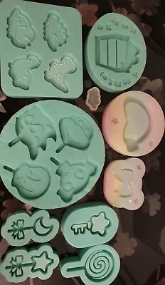 Silicone Resin Molds Lot Moon Star Shaker Molds  • $50