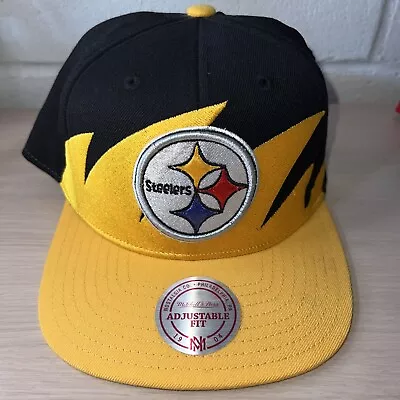 Pittsburgh Steelers Adjustable Snapback Baseball Cap Hat By Mitchell & Ness  • $24.99