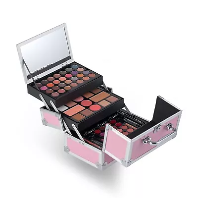 $59.99 • Buy Makeup Kit Eyeshadow Palette Blush Cosmetic Set Girls Lipgloss Beauty Case Gifts