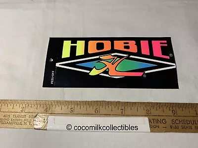 Vintage Hobie Sticker Or Decal Clothing Tag Kayak Water Sports Colorful Unused • $15.99