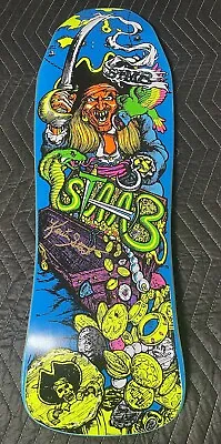 Kevin Staab Pirate Deck Sims Reissue Signed! Vintage 80’s Skateboard Santa Cruz • $450