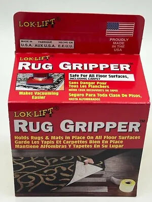 Lok-Lift Rug Gripper Hold Rugs In Place On All Floor Surfaces - 2.5  X 25'  • $12.49