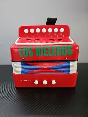 Kids Accordion 10 Keys Button Accordian Musical Instrument Mini Accordion Red • $25