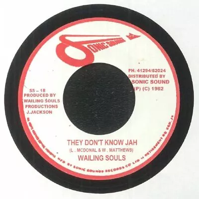 WAILING SOULS - They Don't Know Jah - Vinyl (7 ) • £11.35