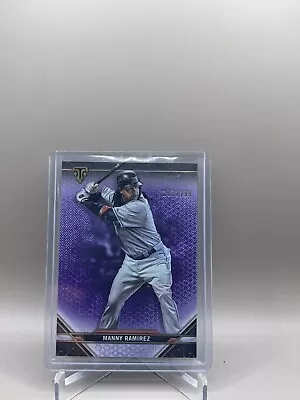 2021 Topps Triple Threads Purple Manny Ramirez /299 Red Sox #46 • $1.99