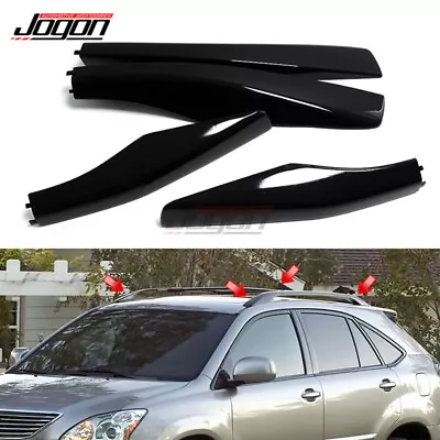 For Lexus RX300 RX350 RX400h 2004-2009 4Pcs Roof Rack Rail End Cover Shell Cap • $76.10