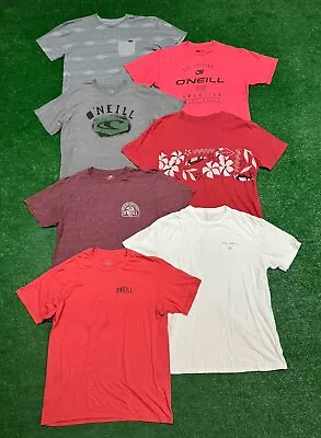Lot Of 7 O’Neill T Shirt Size Large Surf Graphic Tees Jack Oneill • $22.50