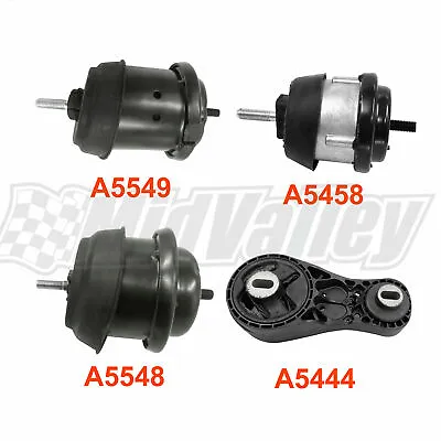 4pcs Motor & Trans Mount Kit For 09-17 For Enclave Acadia Traverse Outlook • $66.28