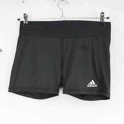 NWT Womens Adidas Aeroready 3  Black Athletic Volleyball Shorts Tights Stretch • $19.50