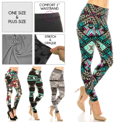 Abstract & Tribal Leggings For Women *Free Shipping* • $11.99