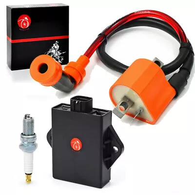 $27.89 • Buy Ignition Coil Spark Plug CDI For Suzuki Quadrunner 250 LTF250 2x4 / LTF250F 4x4